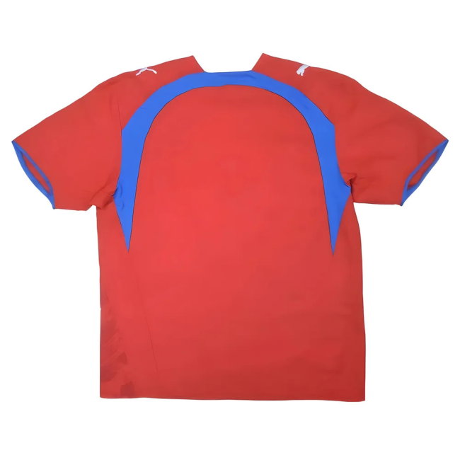 Czech Republic 2006-08 Home Shirt ((Very Good) L) (Baros 15)-SoccerKits Hub | Buy Soccer Jerseys Online